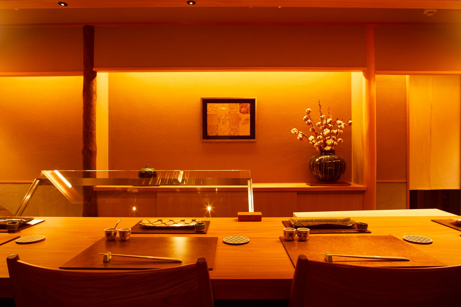 天富羅 拾幸 店内