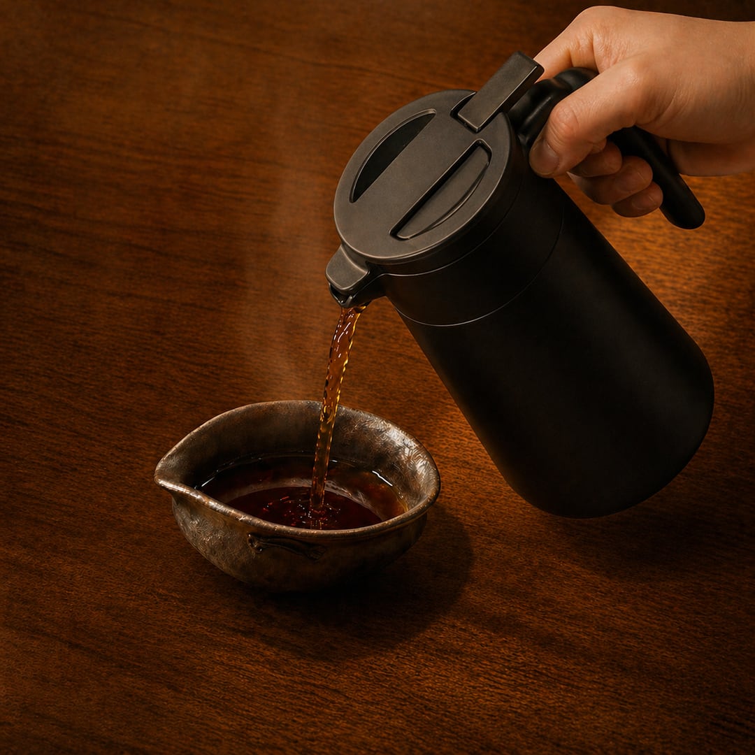 天つゆで食べる天ぷら